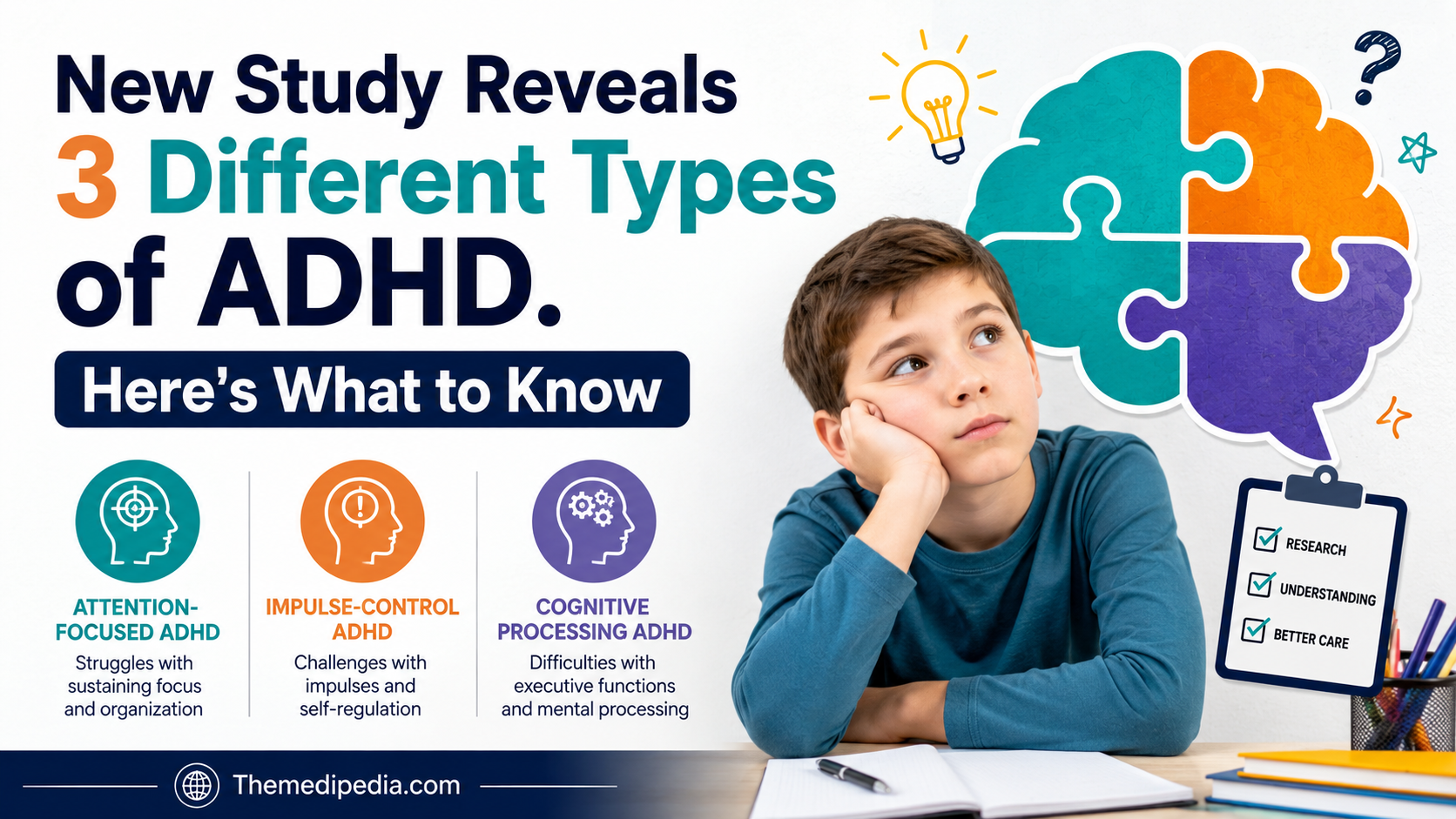 New Study Reveals 3 Different Types of ADHD. Here’s What to Know