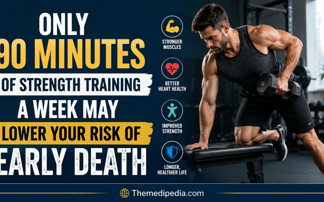 Only 90 Minutes of Strength Training a Week May Lower Your Risk of Early Death