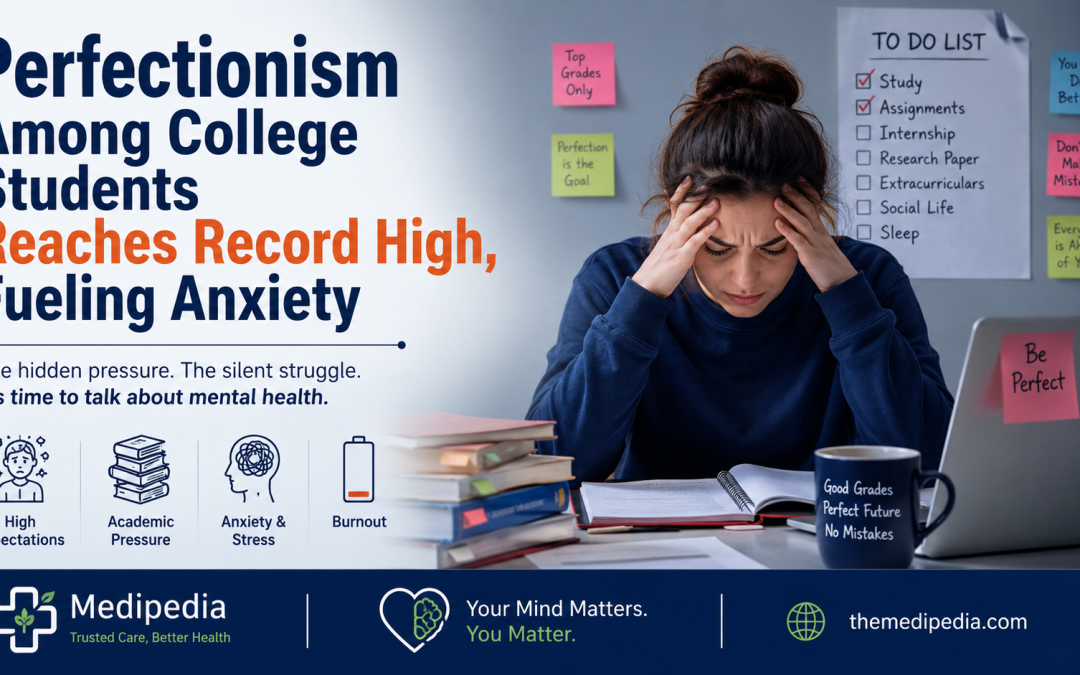 Perfectionism Among College Students Reaches Record High, Fueling Anxiety