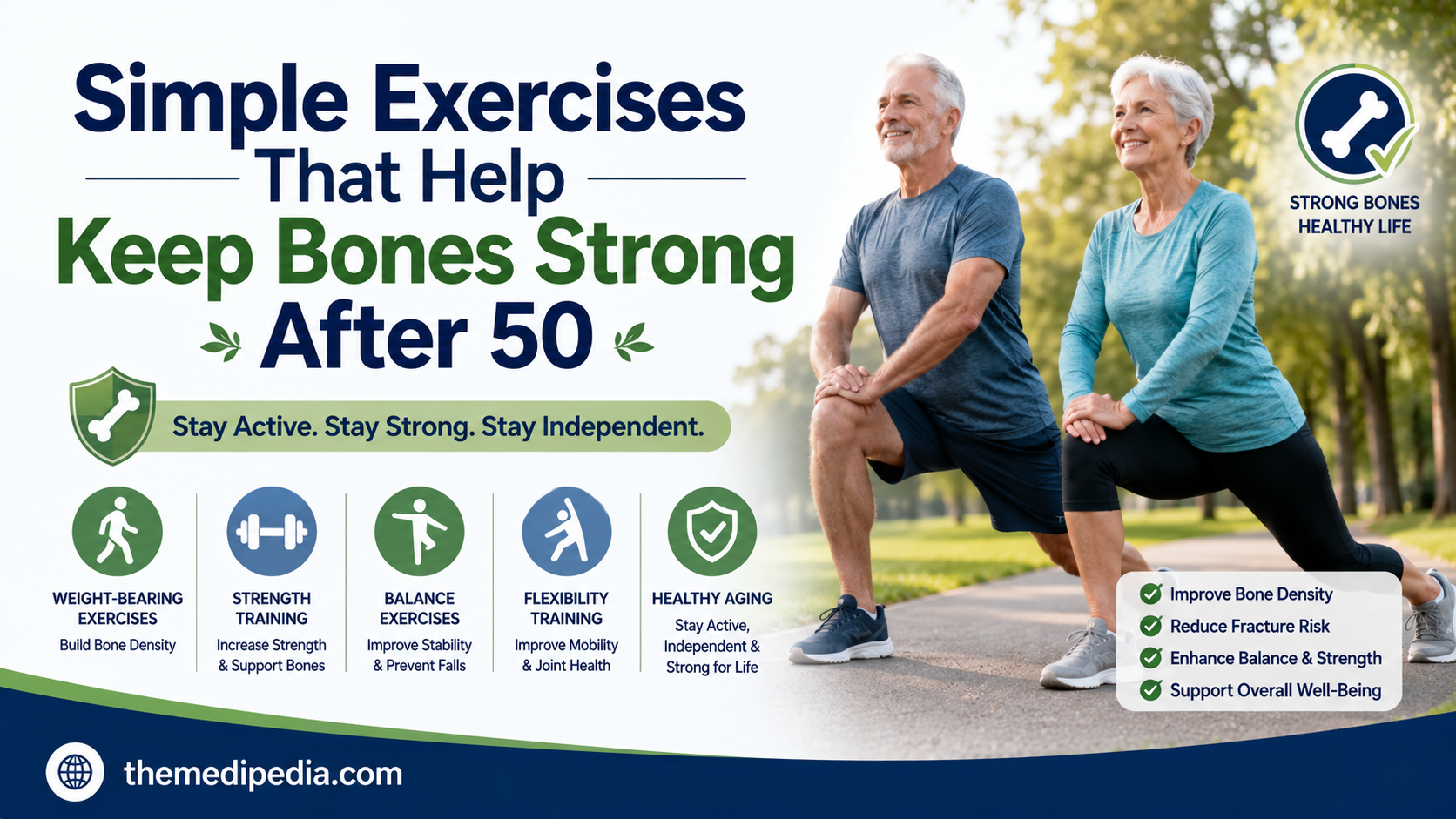 Simple Exercises That Help Keep Bones Strong After 50