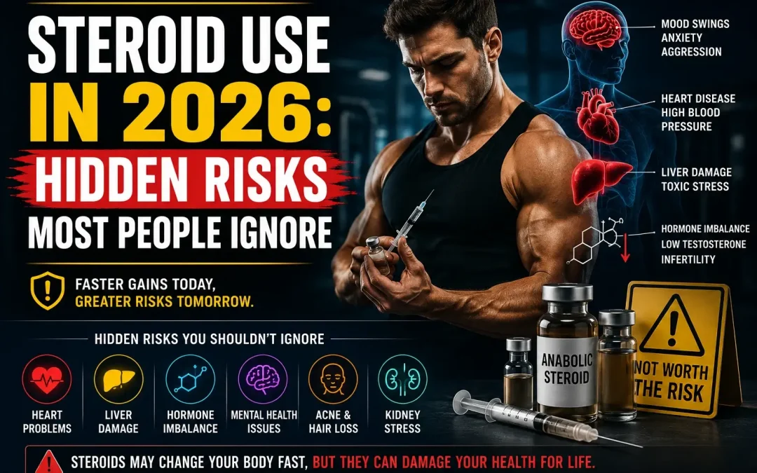 Steroid Use in 2026: Hidden Risks Most People Ignore
