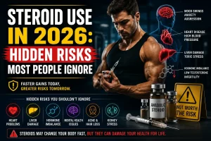 Steroid use health risks 2026