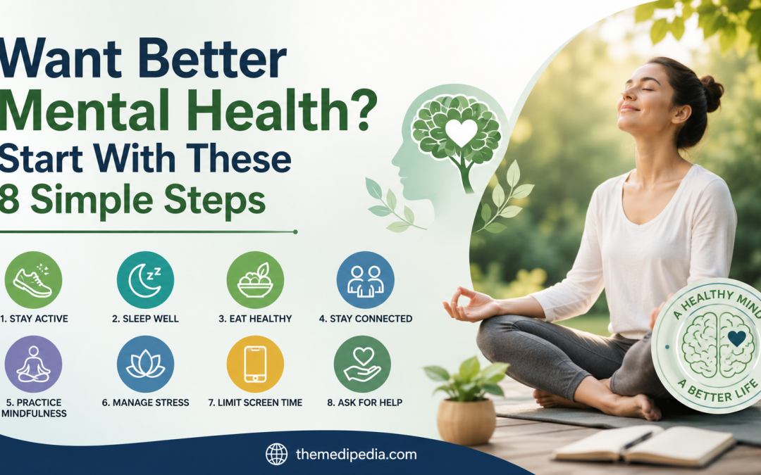Want Better Mental Health? Start With These 8 Simple Steps