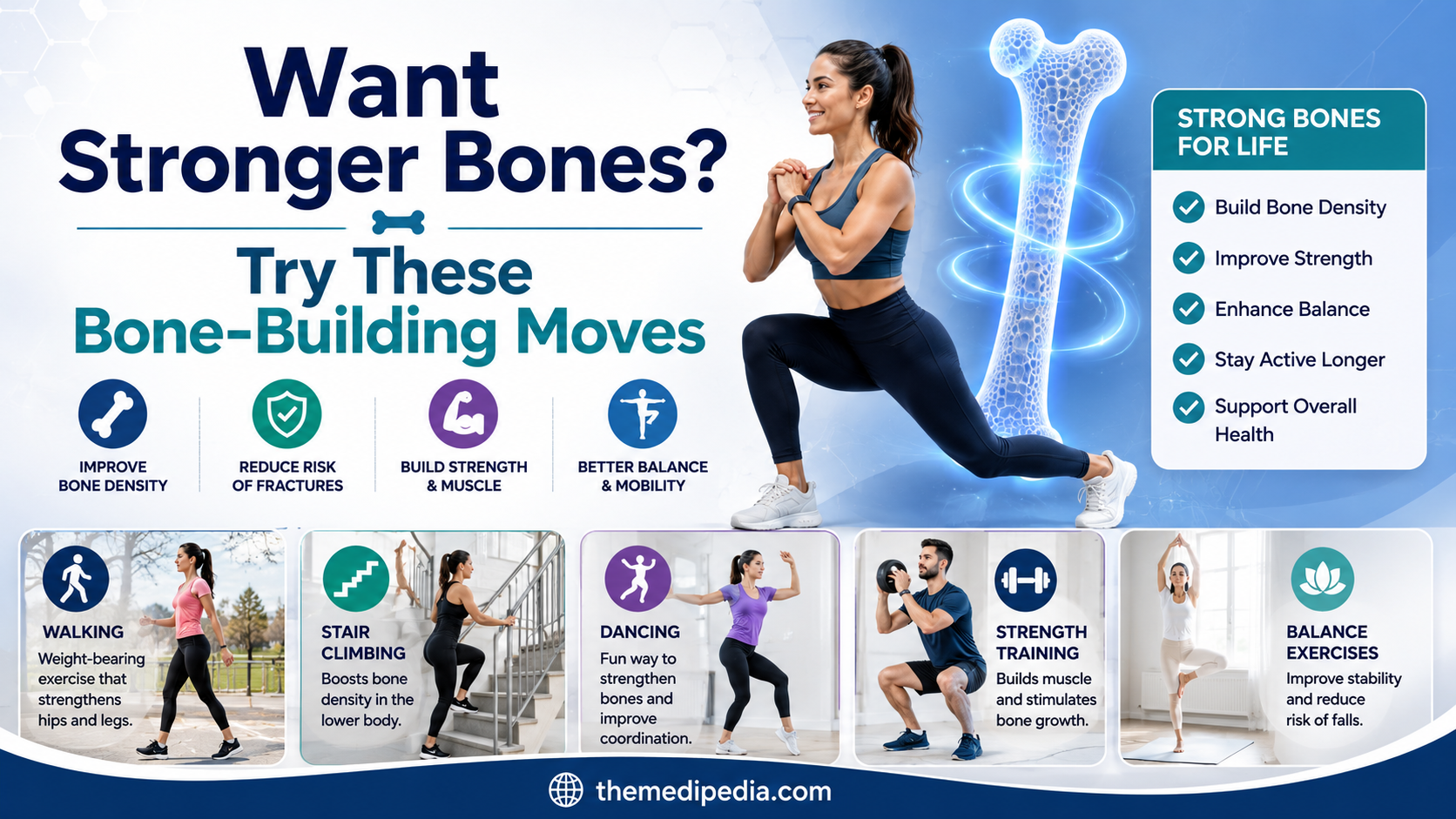 Want Stronger Bones? Try These Bone-Building Moves