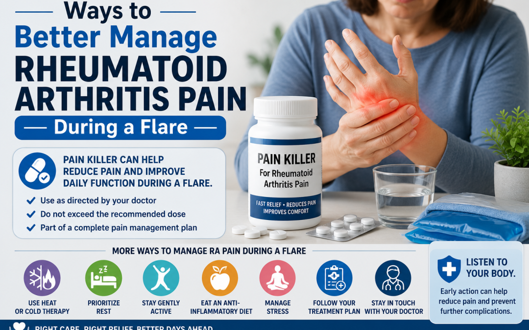 Ways to Better Manage Rheumatoid Arthritis Pain During a Flare