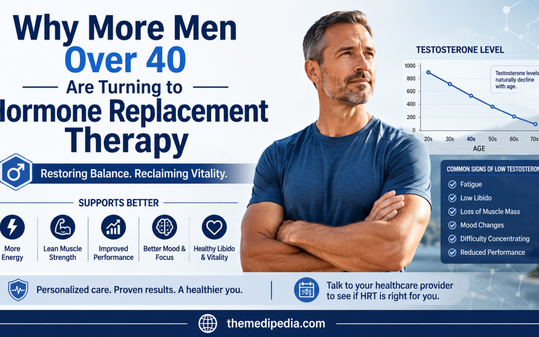 Why More Men Over 40 Are Turning to Hormone Replacement Therapy