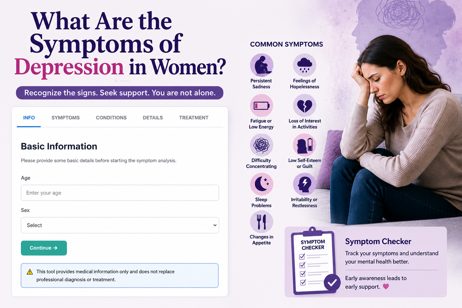 What Are the Symptoms of Depression in Women?
