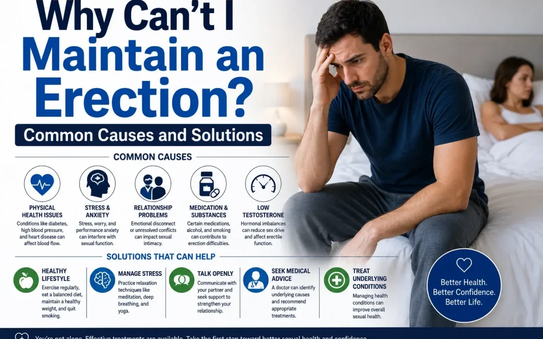 Why Can’t I Maintain an Erection? Common Causes and Solutions