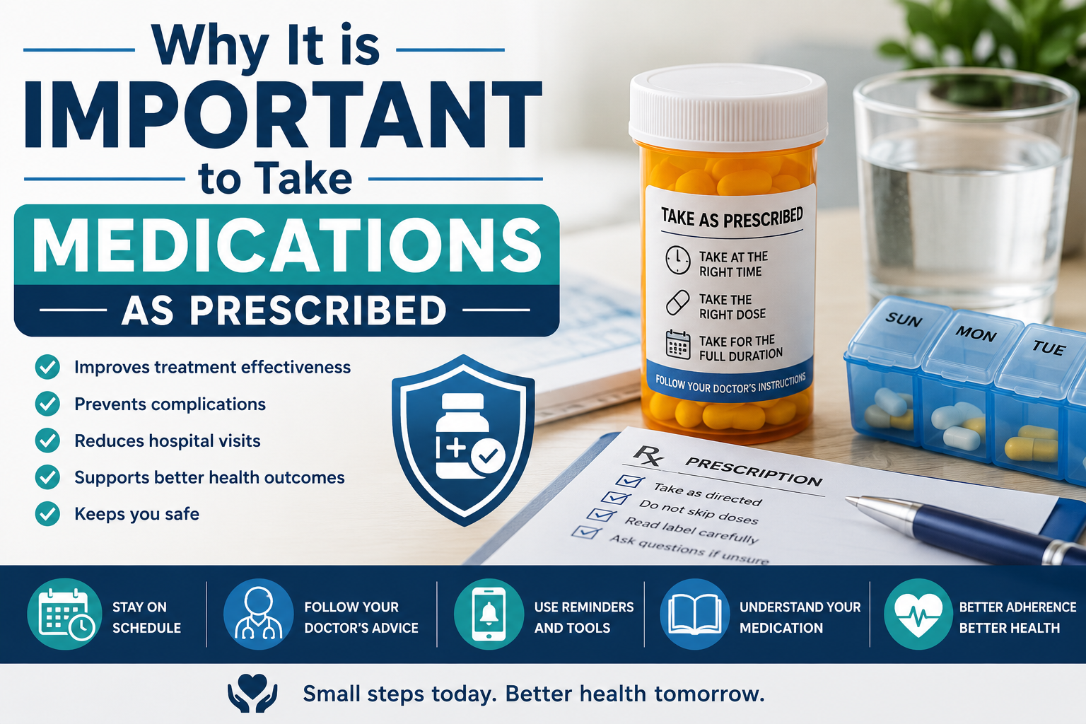 Why It is Important to Take Medications As Prescribed