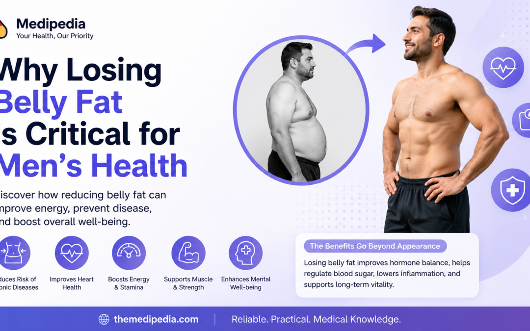 Why Losing Belly Fat Is Critical for Men’s Health