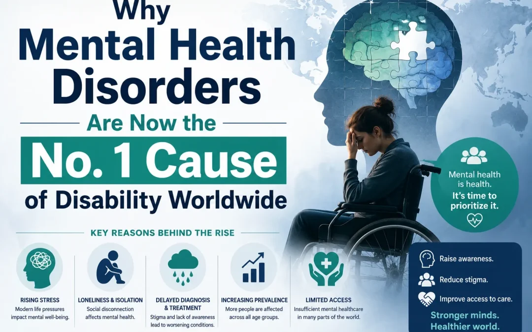 Why Mental Health Disorders Are Now the No. 1 Cause of Disability Worldwide