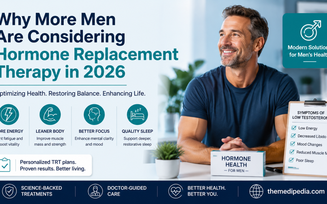 Why More Men Are Considering Hormone Replacement Therapy in 2026
