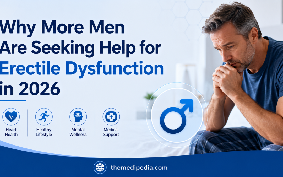 Why More Men Are Seeking Help for Erectile Dysfunction in 2026