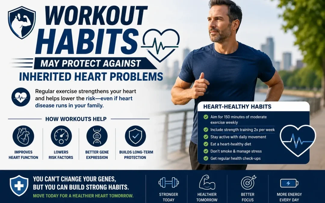 Workout Habits May Protect Against Inherited Heart Problems