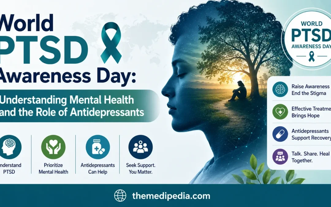 World PTSD Awareness Day: Understanding Mental Health and the Role of Antidepressants