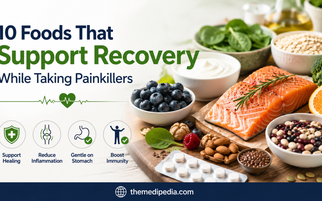 10 Foods That Support Recovery While Taking Painkillers