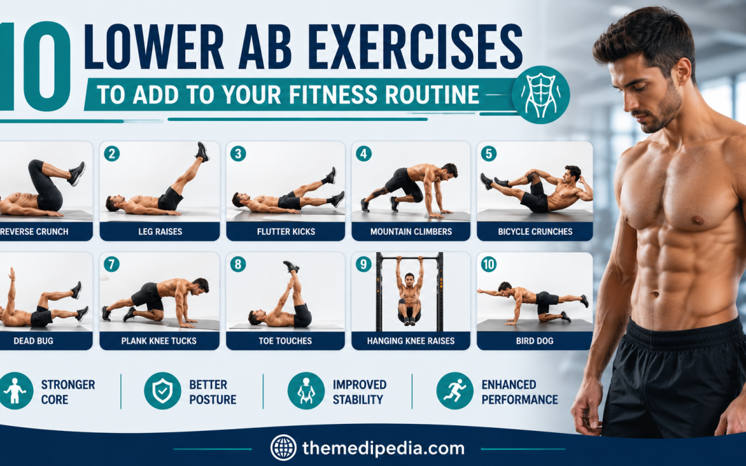 10 Lower Ab Exercises to Add to Your Fitness Routine