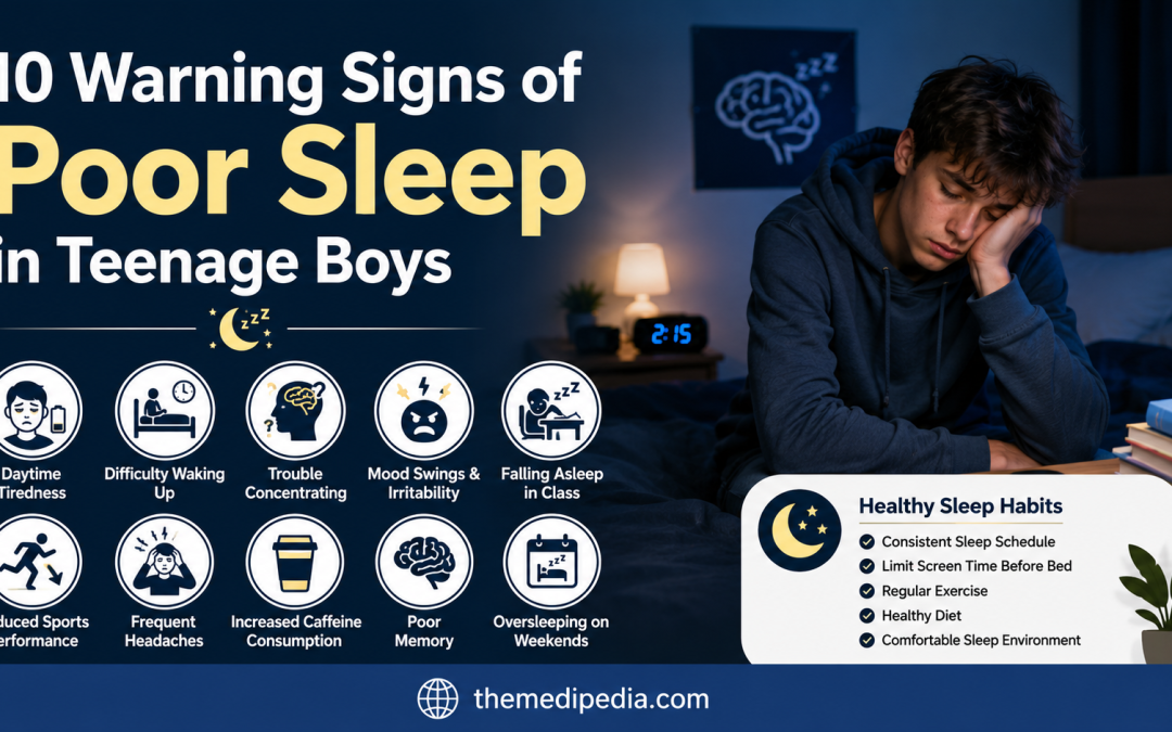 10 Warning Signs of Poor Sleep in Teenage Boys