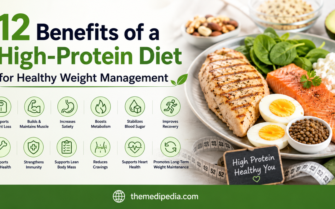 12 Benefits of a High-Protein Diet for Healthy Weight Management