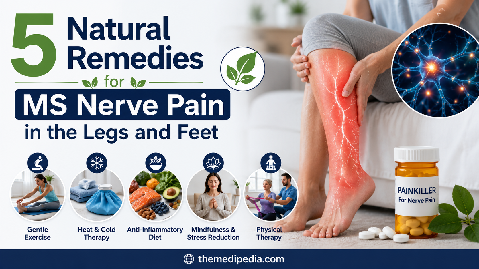 5 Natural Remedies for MS Nerve Pain in the Legs and Feet