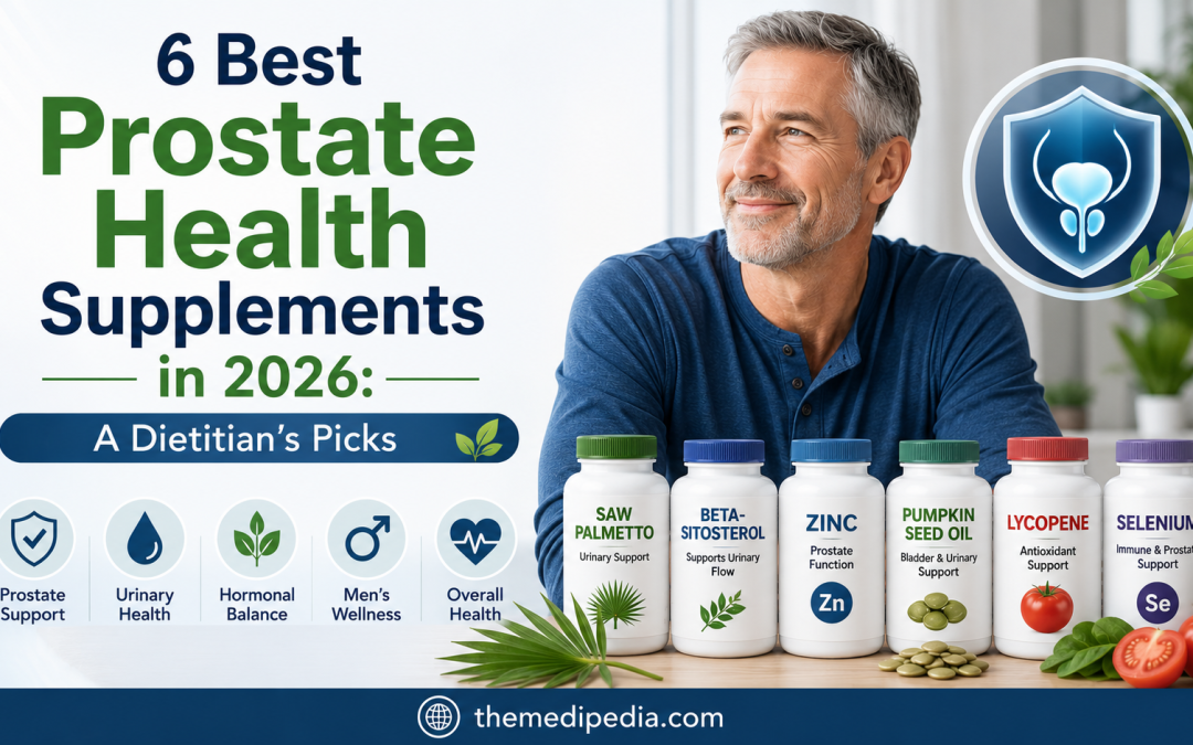 6 Best Prostate Health Supplements in 2026: A Dietitian’s Picks