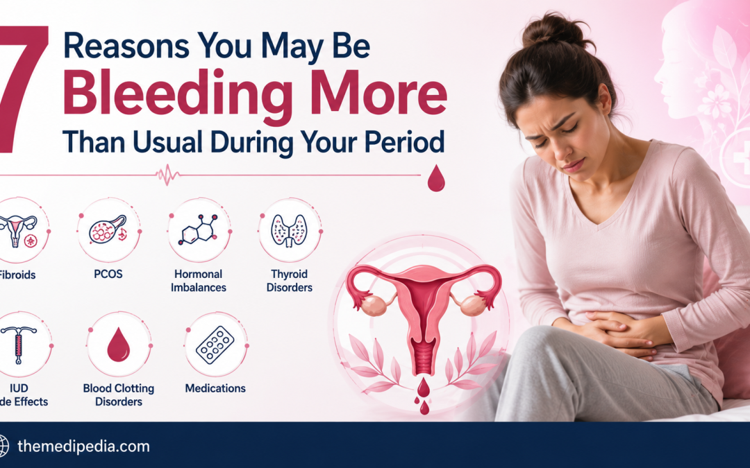 7 Reasons You May Be Bleeding More Than Usual During Your Period