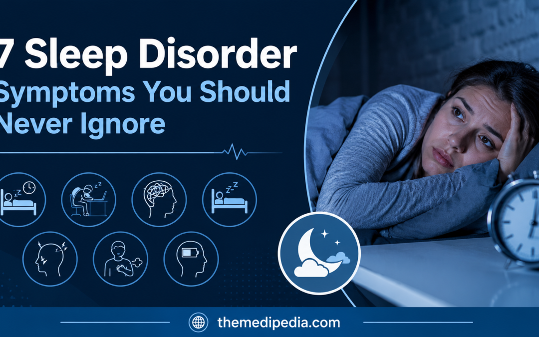 7 Sleep Disorder Symptoms You Should Never Ignore