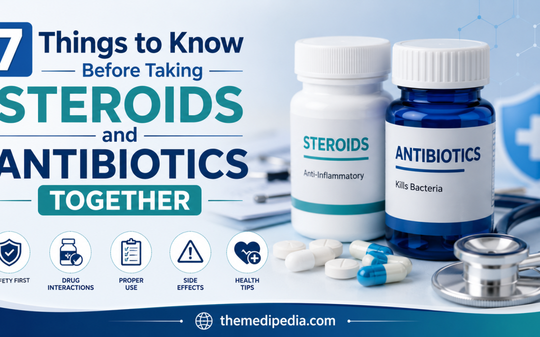7 Things to Know Before Taking Steroids and Antibiotics Together