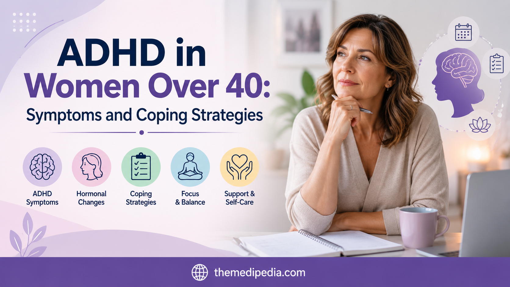 ADHD in Women Over 40 Symptoms and Coping Strategies