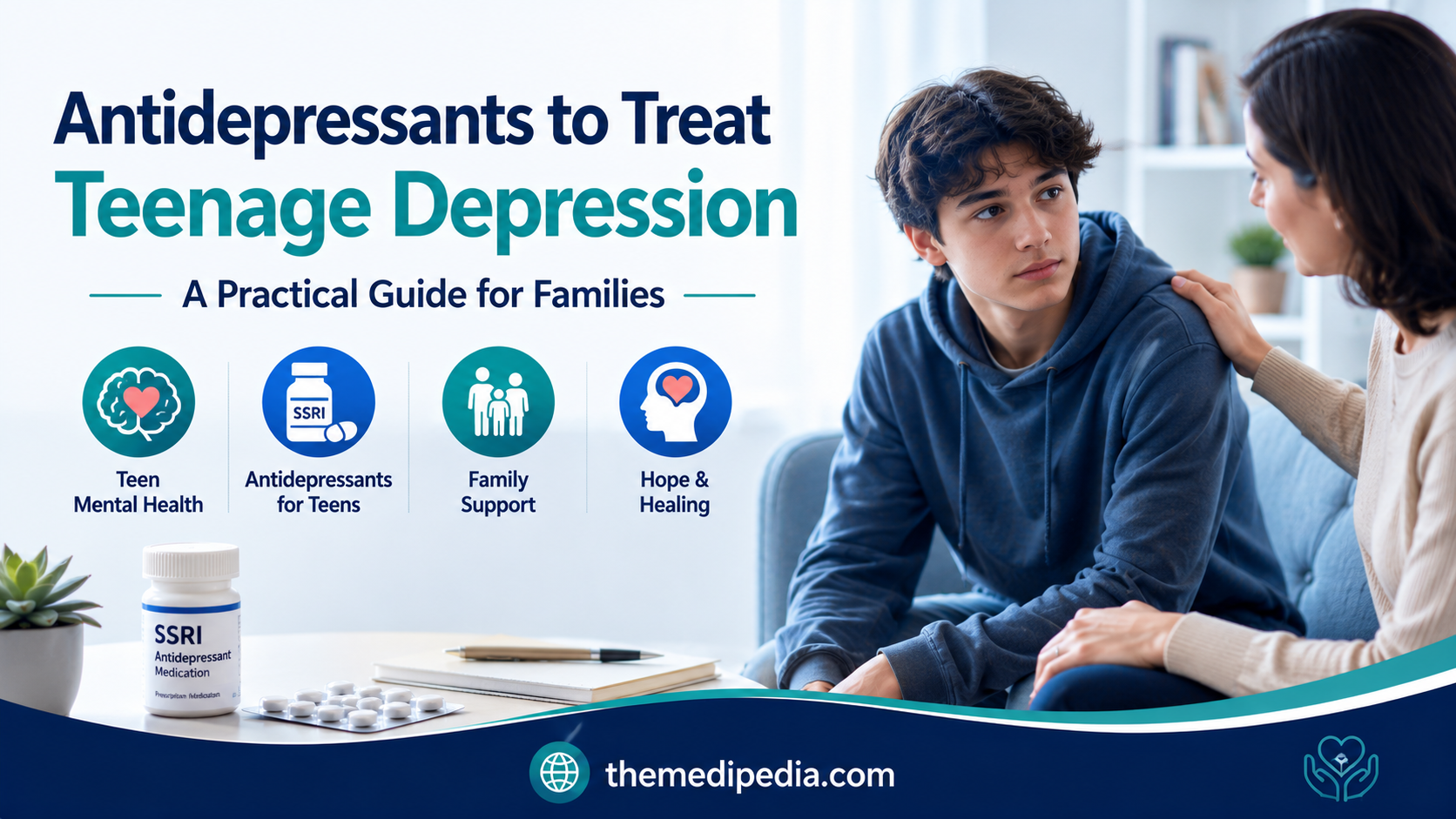 Antidepressants to Treat Teenage Depression – A Practical Guide for Families