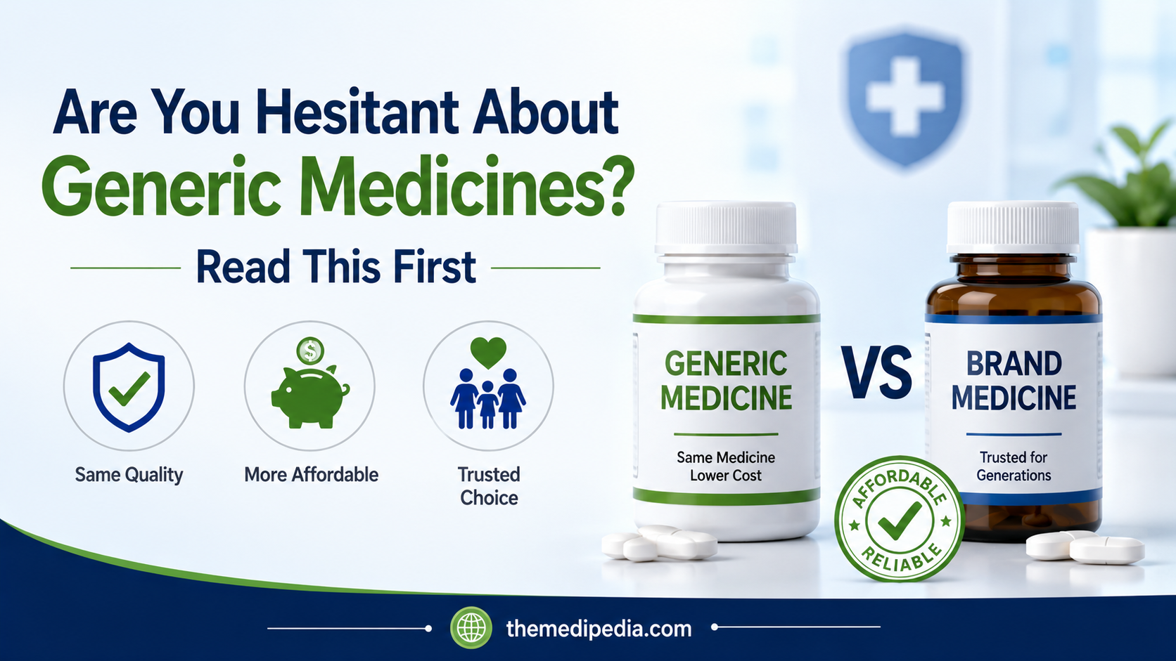 Are You Hesitant About Generic Medicines? Read This First