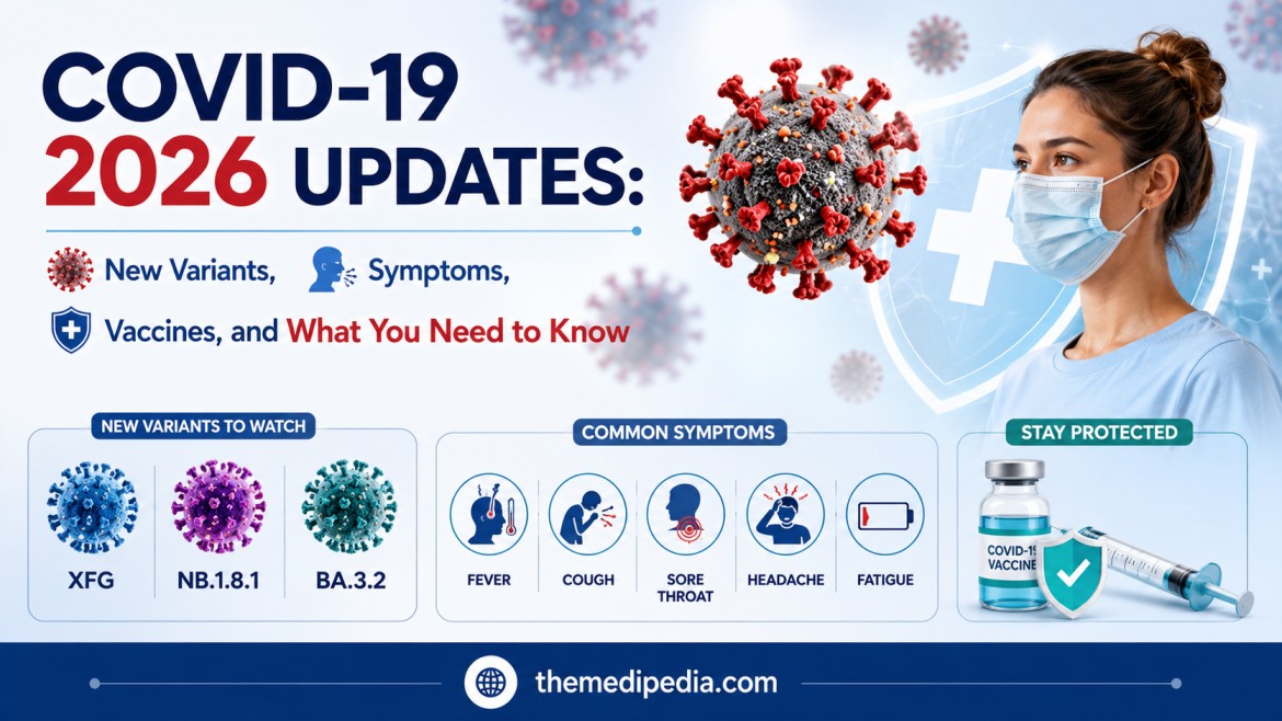 COVID-19 2026 Updates New Variants, Symptoms, Vaccines, and What You Need to Know