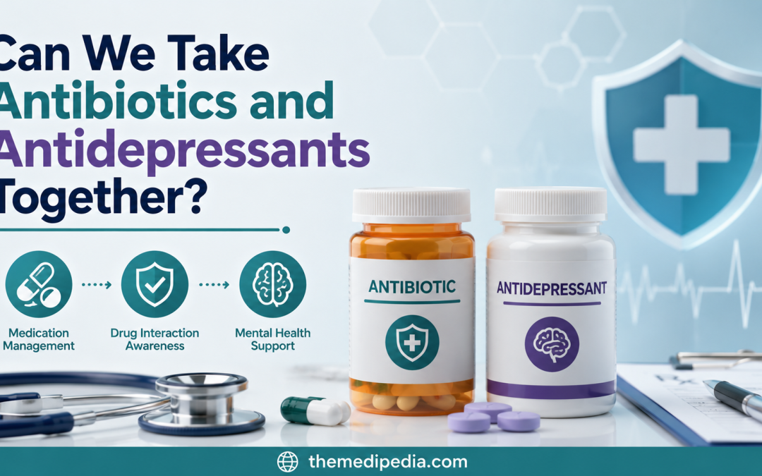 Can We Take Antibiotics and Antidepressants Together?