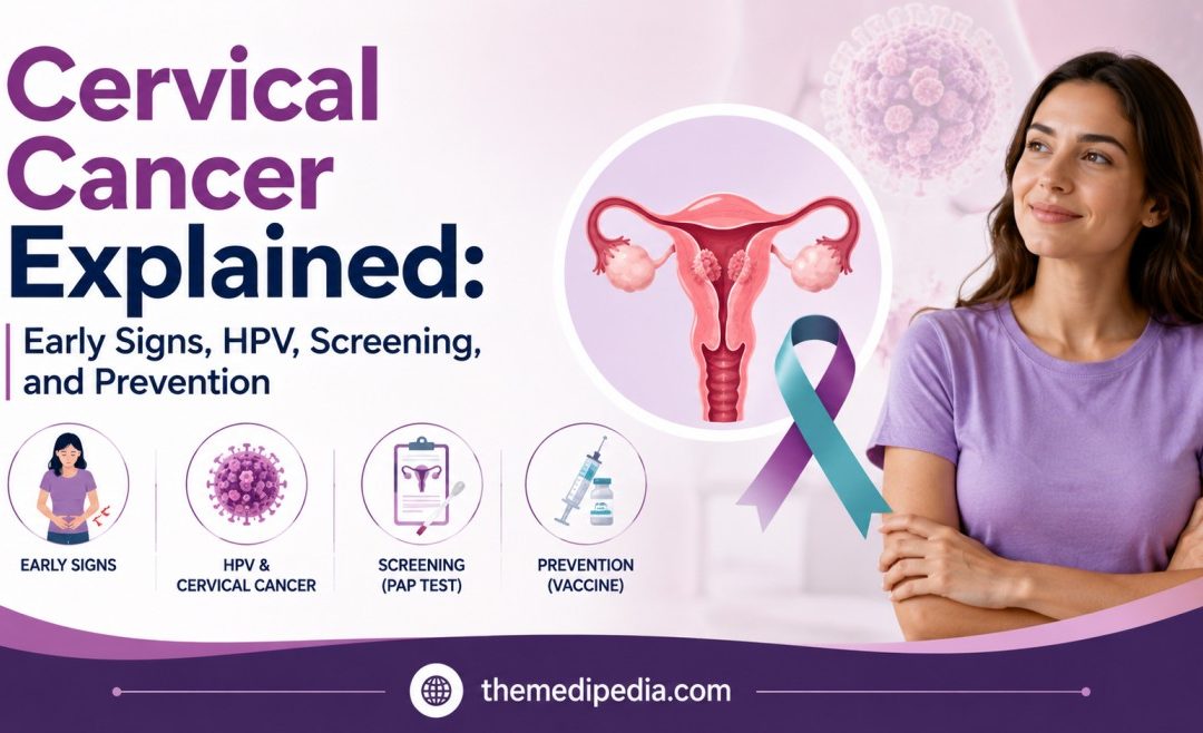 Cervical Cancer Explained: Early Signs, HPV, Screening, and Prevention