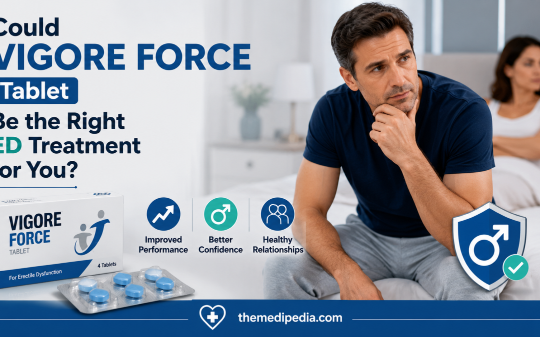 Could Vigore Force Tablet Be the Right ED Treatment for You?