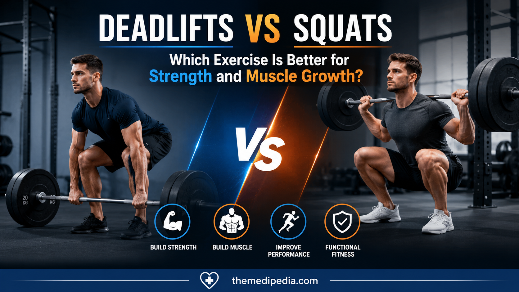 Deadlifts vs Squats Which Exercise Is Better for Strength and Muscle Growth
