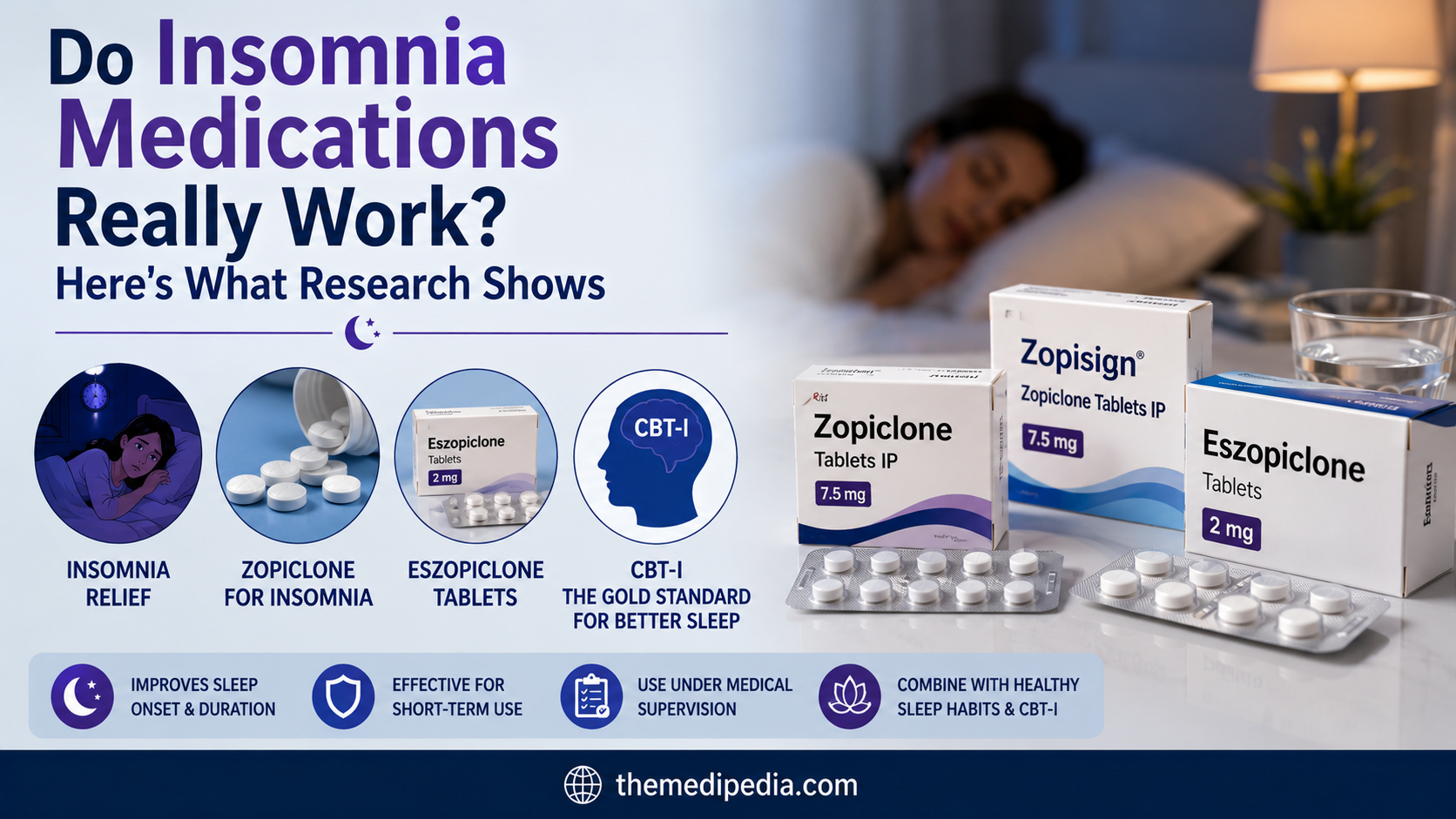 Do Insomnia Medications Really Work Here’s What Research Shows