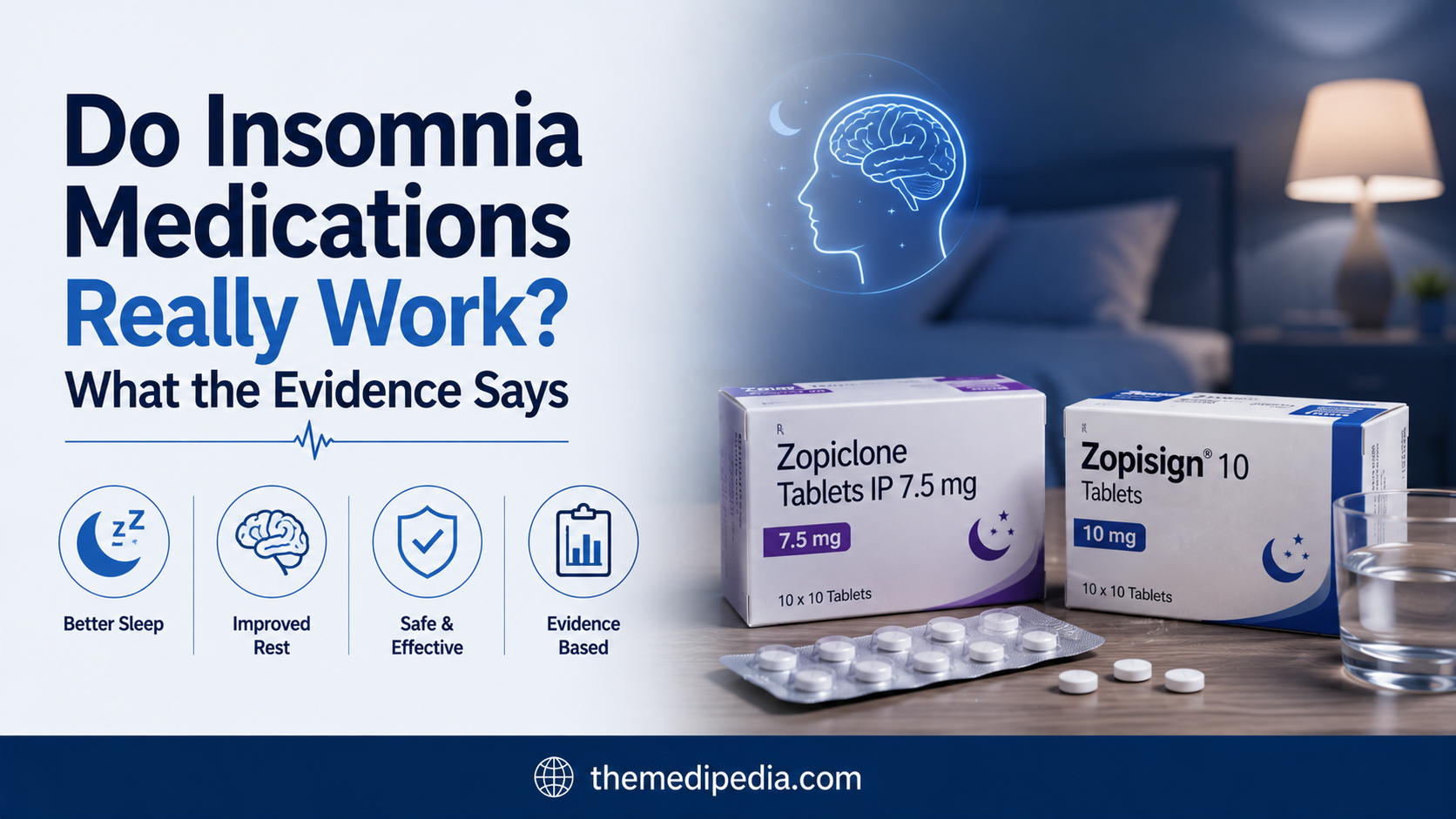 Do Insomnia Medications Really Work? What the Evidence Says