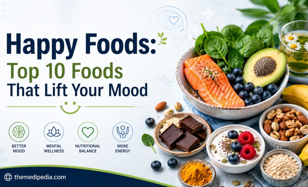 Happy Foods: Top 10 Foods That Lift Your Mood