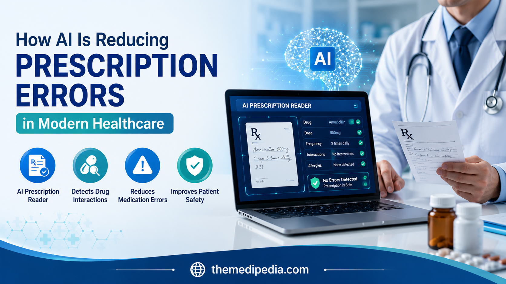 How AI Is Reducing Prescription Errors in Modern Healthcare