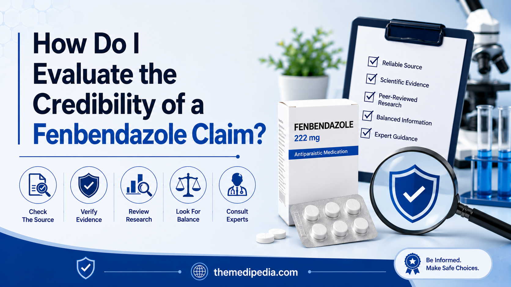 How Do I Evaluate the Credibility of a Fenbendazole Claim?