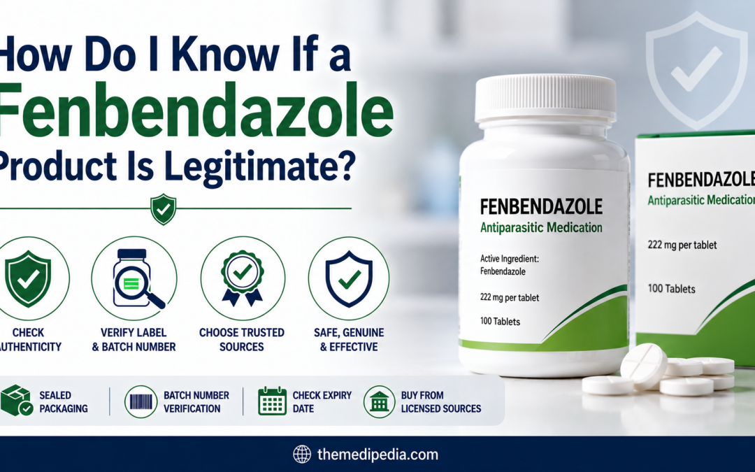 How Do I Know If a Fenbendazole Product Is Legitimate?