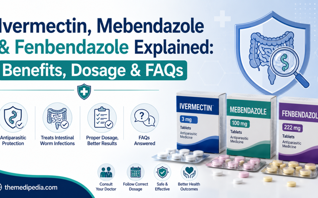 Ivermectin, Mebendazole & Fenbendazole Explained: Benefits, Dosage & FAQs