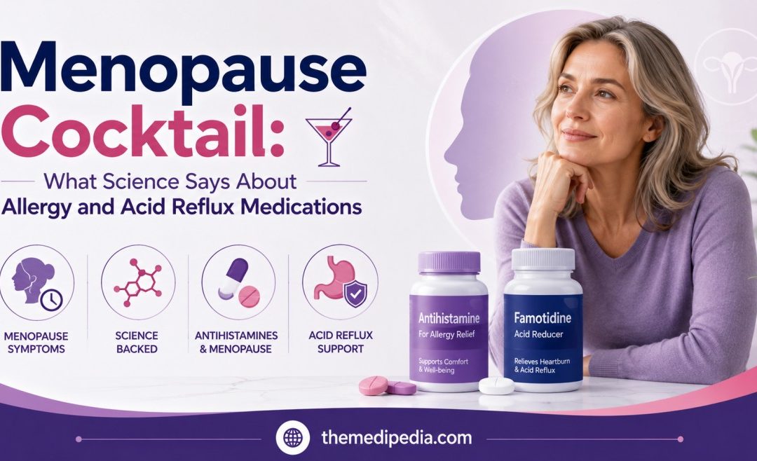 Menopause Cocktail: What Science Says About Allergy and Acid Reflux Medications