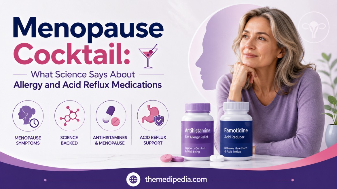 Menopause Cocktail What Science Says About Allergy and Acid Reflux Medications