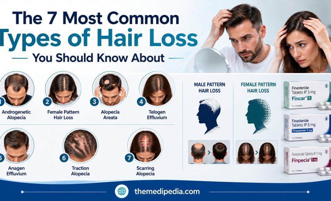 The 7 Most Common Types of Hair Loss You Should Know About