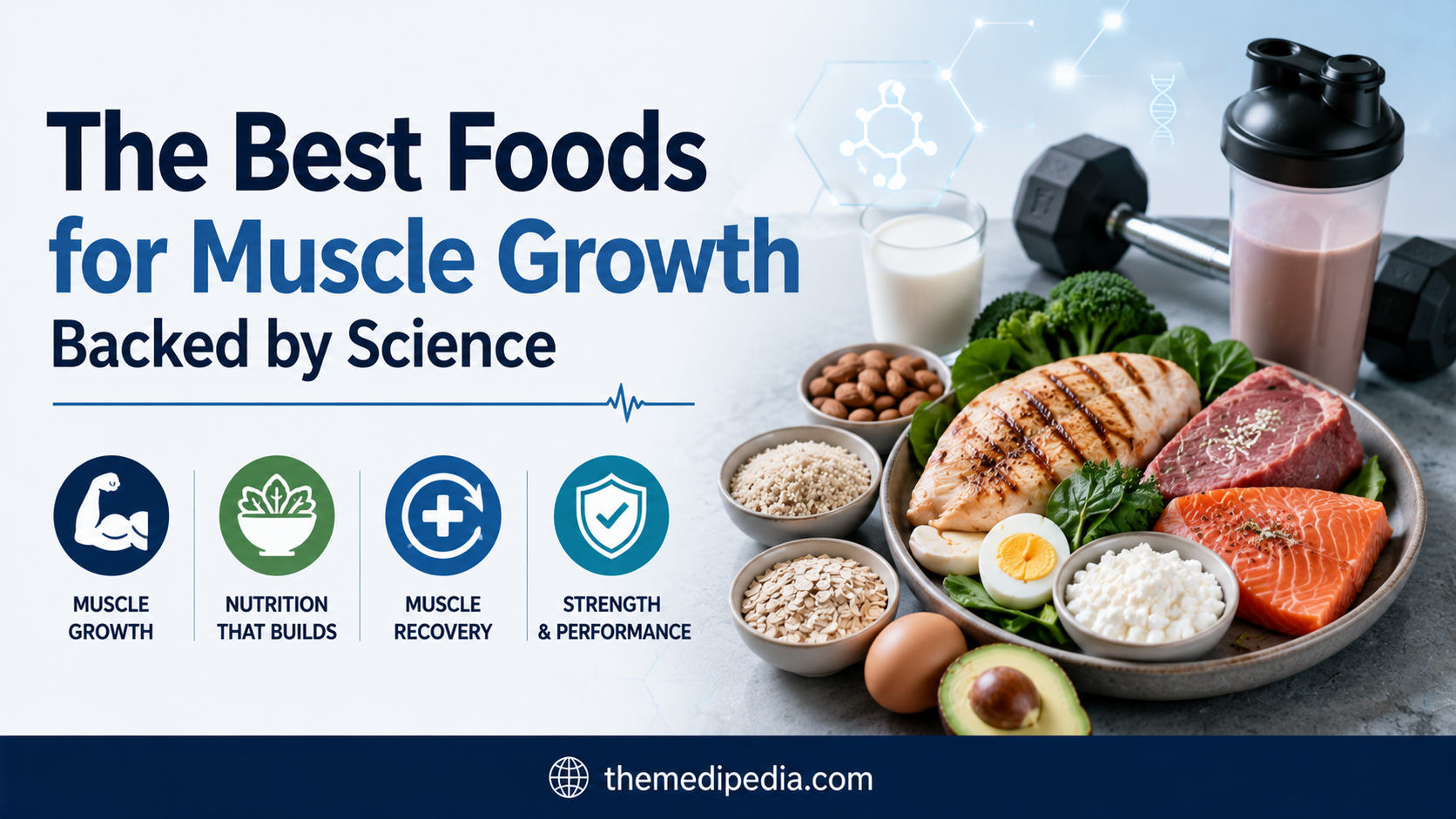 The Best Foods for Muscle Growth Backed by Science
