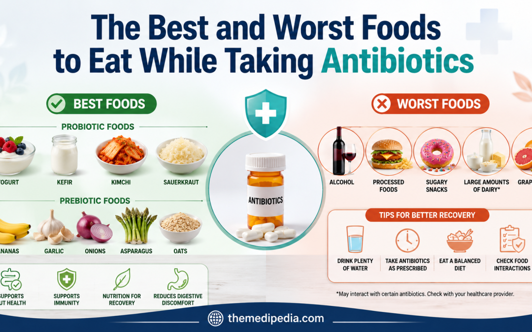 The Best and Worst Foods to Eat While Taking Antibiotics