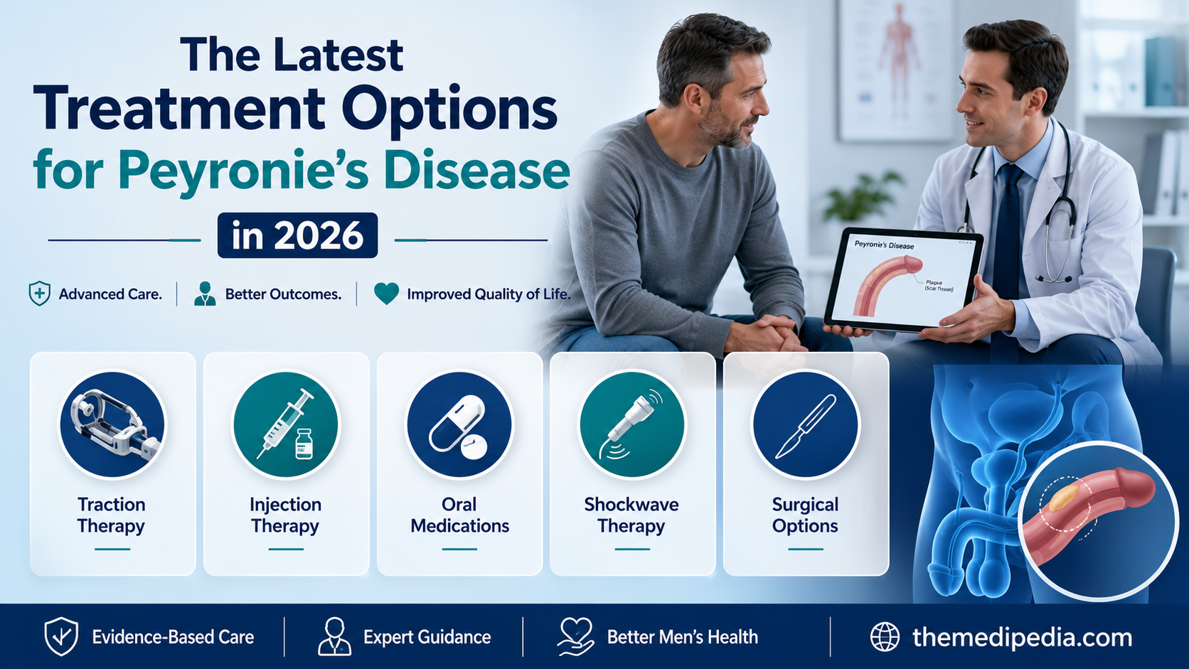 The Latest Treatment Options for Peyronie’s Disease in 2026