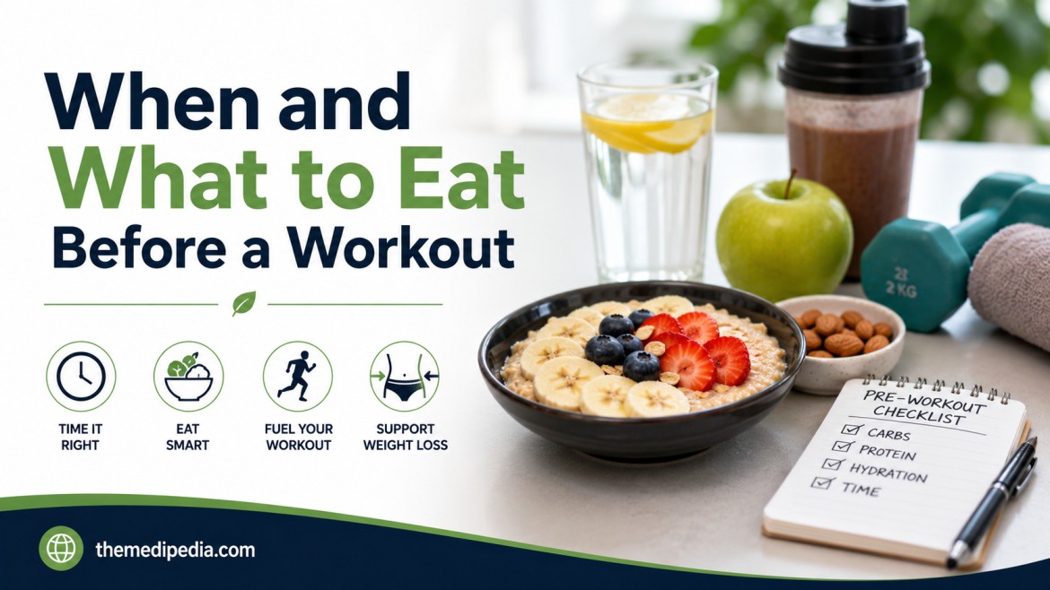 When and What to Eat Before a Workout